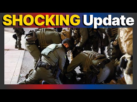 Thumbnail for rioters attack Portland ICE Facility as Democrats make shocking admission