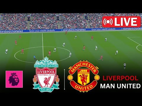 Thumbnail for Liverpool vs Manchester United | Premier League 2025/26 Full Match | Watch Along & eFootball Match