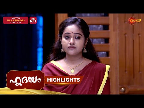 Thumbnail for Hridhayam - Highlights of the day | 28 Oct 2025 | Malayalam Serial | Surya TV