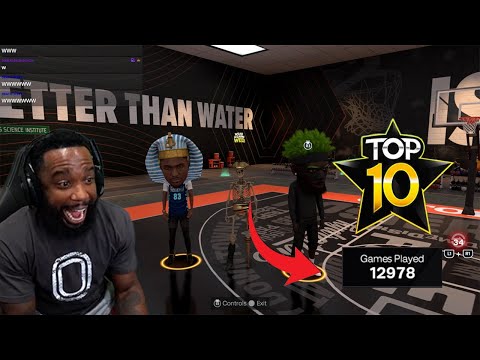 Thumbnail for I Played With The #1 Park Players On 2K and #7th Player Went Off!