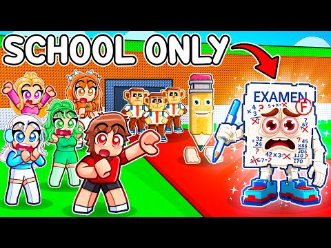Thumbnail for $0 to $1 TRILLION with SCHOOL ONLY Brainrots...