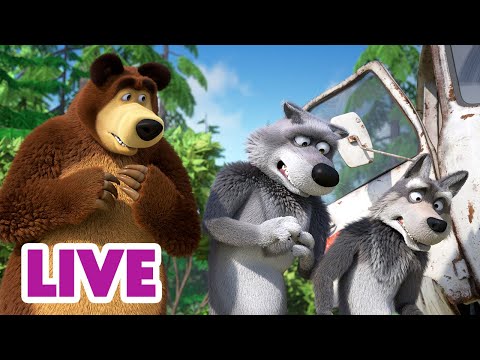 Thumbnail for 🔴 LIVE STREAM 🎬 Masha and the Bear 🦊🐰 My Home is Yours 🏡🤬