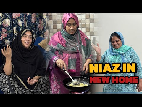 Thumbnail for Niaz In New Home 😊ll Khala Sa Banwaya Halwa ☺️