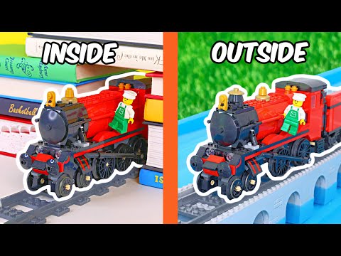 Thumbnail for I put a LEGO TRAIN around MY HOUSE...