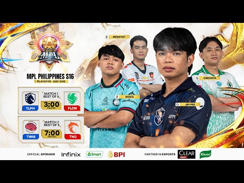 Thumbnail for 🔴 LIVE | MPL PH S16 | FILIPINO - PLAYOFFS DAY 1