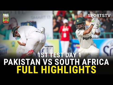 Thumbnail for Full Highlights | Pakistan vs South Africa Test Series 2025 | 1st Test Day 1 | PCB | M3U1U