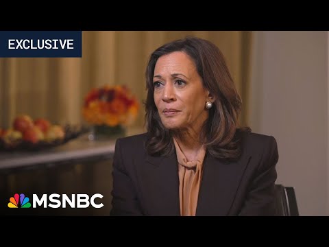 Thumbnail for MSNBC EXCLUSIVE: Kamala Harris warns 'The rule of law is very much under attack'