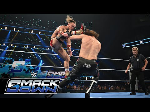 Thumbnail for AND NEW! | Ilja Dragunov RETURNS to dethrone Sami Zayn: SmackDown highlights, Oct. 17, 2025