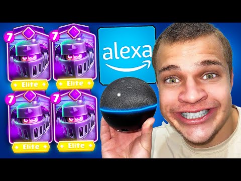 Thumbnail for Alexa Picks My DECK in Clash Royale