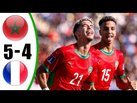 Thumbnail for Morocco vs France 5-4 - All Goals & Highlights - Fifa U20 World Cup 2025