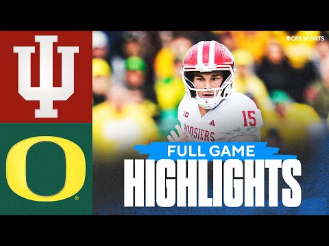 Thumbnail for No. 7 Indiana Hoosiers vs No. 3 Oregon Ducks | Full Game Highlights