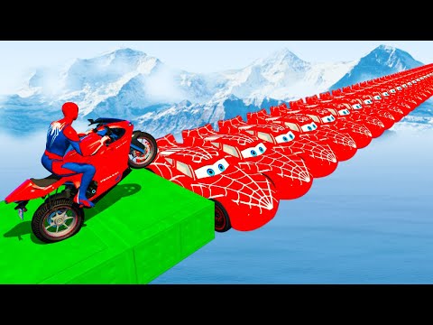 Thumbnail for الرجل العنكبوت انقاذ باتمان Spider-Man Rescue batman vs iron man vs venom funny Game GTA 5 superhero