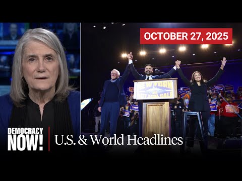 Thumbnail for Top U.S. & World Headlines — October 27, 2025