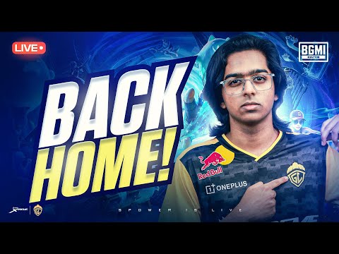 Thumbnail for GODL SPOWER IS BACK! | LIVE FROM GODLIKE BOOTCAMP | BGMI | SPOWER GAMING