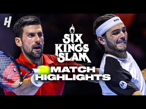 Thumbnail for Novak Djokovic vs Taylor Fritz - BEST HIGHLIGHTS | 2025 Six Kings Slam @Netflix