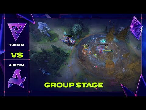 Thumbnail for TUNDRA vs AURORA - Official Highlights - BLAST Slam IV Dota 2