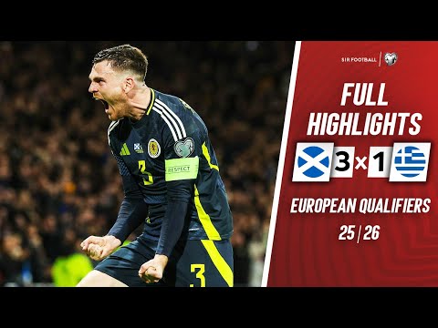 Thumbnail for Scotland vs Greece 3-1 - Highlights & All Goals - World Cup Qualifiers 2026