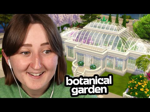 Thumbnail for i built a BOTANICAL GARDEN in the sims