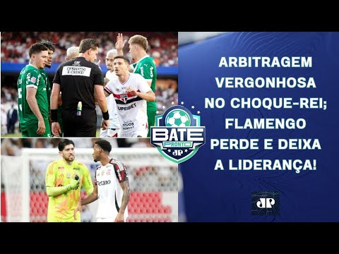 Thumbnail for VERGONHA na ARBITRAGEM de São Paulo x Palmeiras; Flamengo PERDE a LIDERANÇA! | BATE-PRONTO