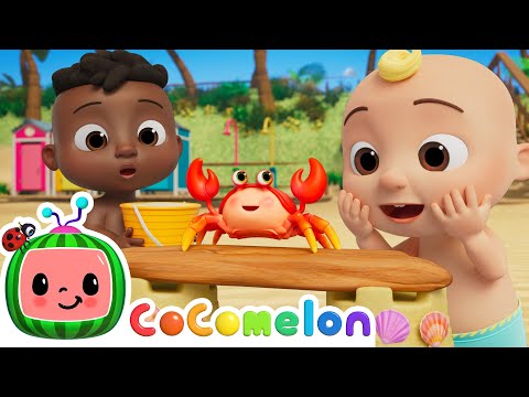 Thumbnail for London Bridge is Falling Down (Beach Version) 🏖️ | CoComelon Nursery Rhymes & Kids Songs