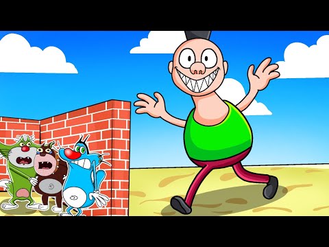 Thumbnail for Roblox Oggy Survived Giant HABIBI Monster With Jack 