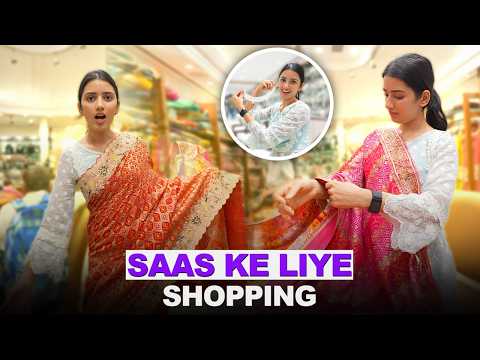 Thumbnail for Saas ke liye karwa chauth shopping | Bohot Khush Ho jayengi is baar