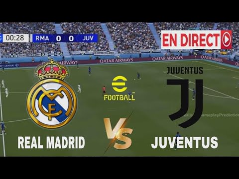 Thumbnail for 🎮 Real Madrid vs Juventus | Ligue des Champions 2025 | Match Aujourd’hui Simulation PES 2021