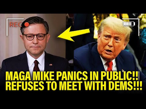 Thumbnail for MAGA Mike PANICS IN PUBLIC as his BLUFF GETS CALLED