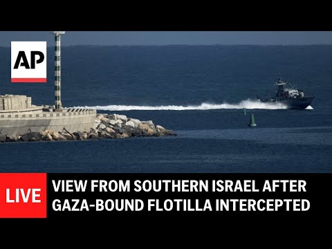 Thumbnail for LIVE: Israel intercepts Gaza-bound aid flotilla