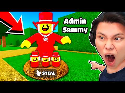 Thumbnail for [ROBLOX] JAYGRAY TROLL BẮT CÓC CON ADMIN SAMMY💔👶THỬ THÁCH CHỌC PHÁ ADMIN STEAL A BRAINROT