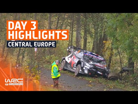 Thumbnail for Day 3 Highlights | WRC Central European Rally 2025