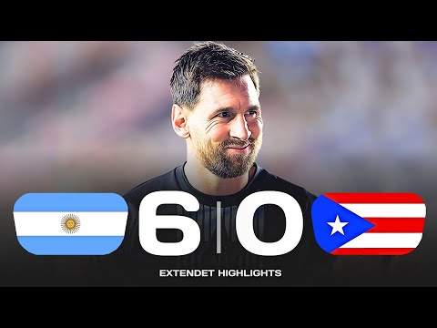 Thumbnail for Argentina VS Puerto Rico | Friendly Match HIGHLIGHTS 2025
