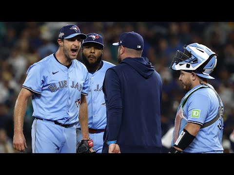 Thumbnail for Max Scherzer was NOT coming out of this game! 🤣 (Lobbies to stay in, finishes off scoreless 5th!)