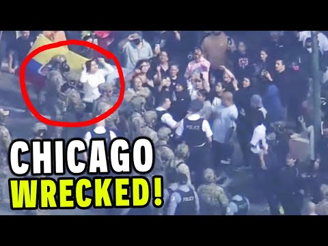 Thumbnail for Illegals Running In PANIC From ICE in Chicago as Pritzker and Johnson Protect Crime