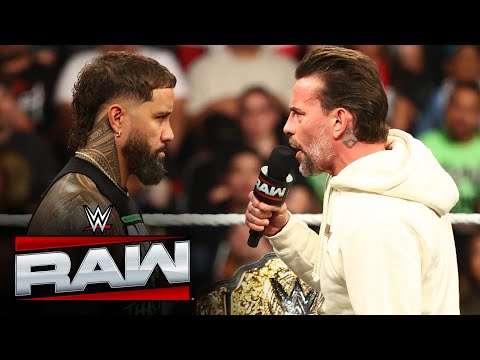 Thumbnail for CM Punk and Jey Uso stake their claim to the World Heavyweight Title: Raw highlights, Oct. 27, 202..