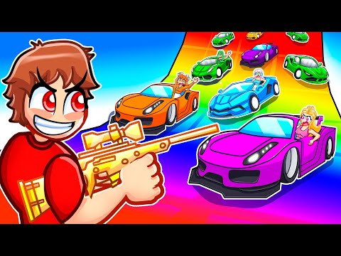Thumbnail for 1 Sniper VS 200 CARS In GTA 5...