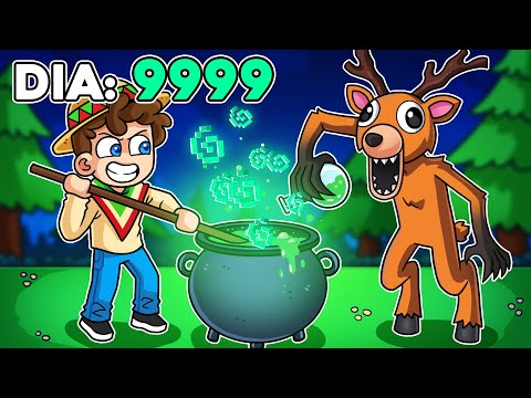 Thumbnail for ¡SOBREVIVIMOS con POCIONES en 99 NOCHES! 🧪🎃🦌 SILVIOGAMER en 99 Noches en el Bosque 🔴 DIRECTO