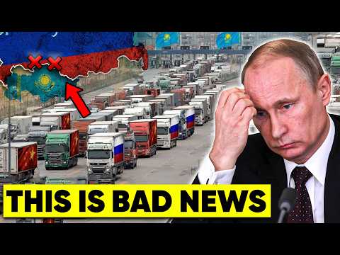 Thumbnail for Moscow's Kazakhstan Land Bridge Is Gone—Thousands Trucks Stuck as Border Crossings Shuts Down