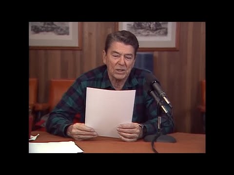 Thumbnail for Former US president Ronald Reagan FULL 1987 speech on tariffs and free trade