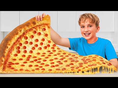 Thumbnail for Cooking GIANT vs TINY Food Challenge! Part 2