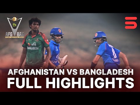 Thumbnail for Full Highlights | Afghanistan vs Bangladesh | Match 01 | ODI Series | ACB | 311K