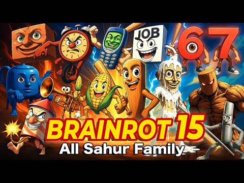 Thumbnail for Smirkzy - Brainrot Anime Opening Song Pt. 15 (Official Music Video) feat. SAHUR FAMILY