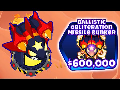 Thumbnail for NEW 5-5-5 BOMB Paragon - The Ballistic Obliteration Missile Bunker! (Bloons TD 6)