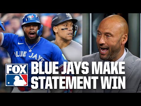 Thumbnail for Blue Jays DOMINATE Yankees: ‘It looked ugly’ – Derek Jeter, ‘MLB on FOX’ crew react to ALDS Game 1