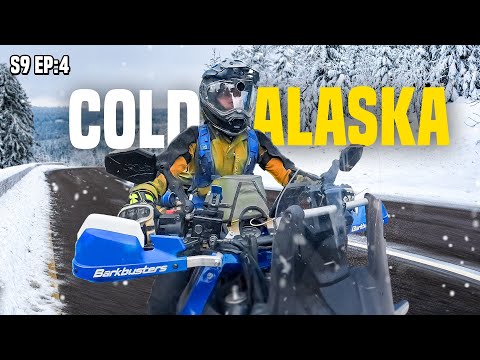 Thumbnail for Riding Into the Frozen North of Alaska S9 EP 04 | Pakistan to Americas Motorcycle Tour