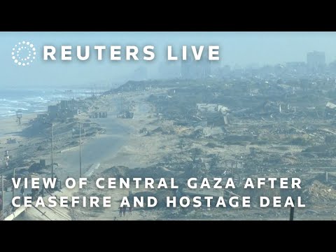 Thumbnail for LIVE: View of central Gaza after ceasefire and hostage deal ratified