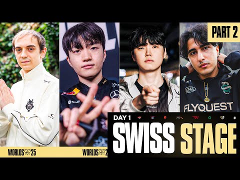 Thumbnail for WORLDS 2025 SWISS STAGE BEGINS - DAY 1 PART 2/2