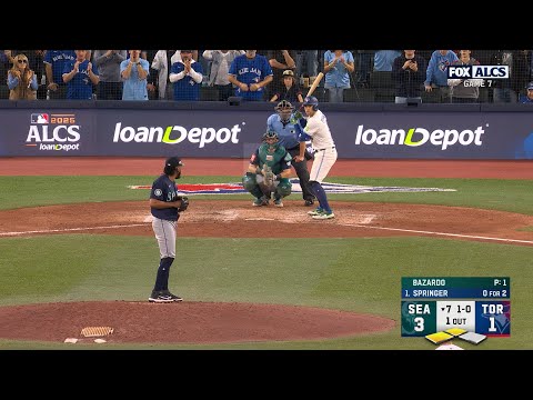 Thumbnail for CLUTCH GENE 🚨 George Springer hits go-ahead three-run home run to give Blue Jays lead in ALCS Game 7