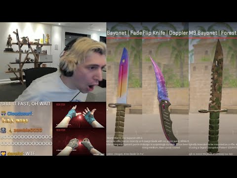 Thumbnail for xQc Speechless after Trying The New CS Trade-Ups System & Getting Knives & Gloves