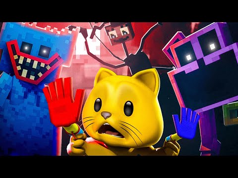 Thumbnail for Poppy Playtime Huggy & Friends Minecraft Add-On Mod is PEAK!!